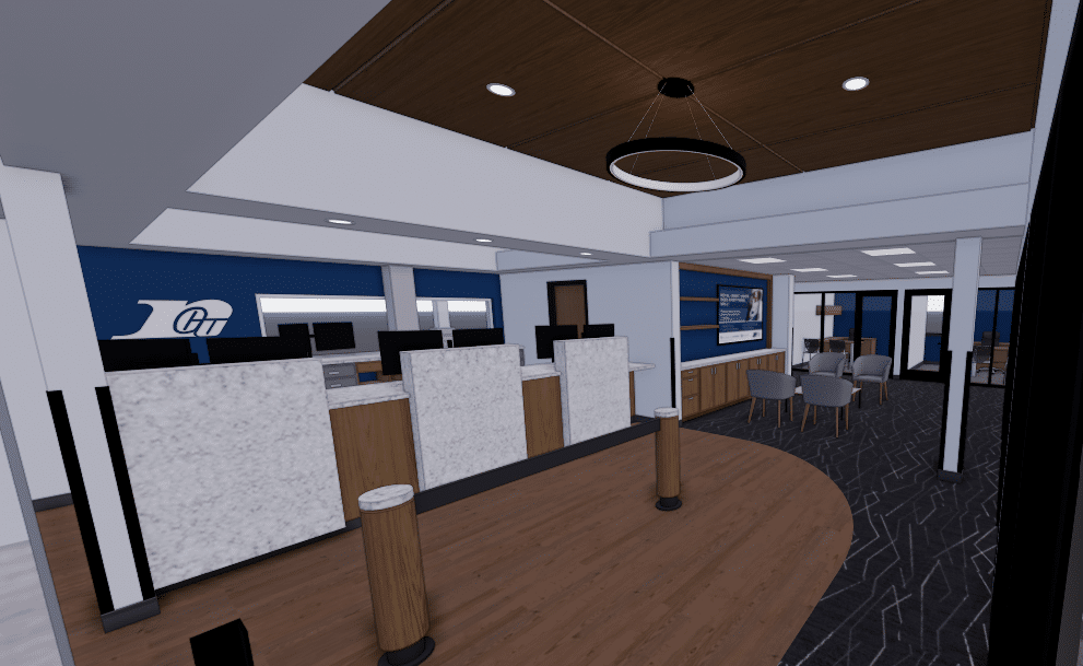 Royal Credit Union branch remodel in Inver Grove Heights, Minnesota